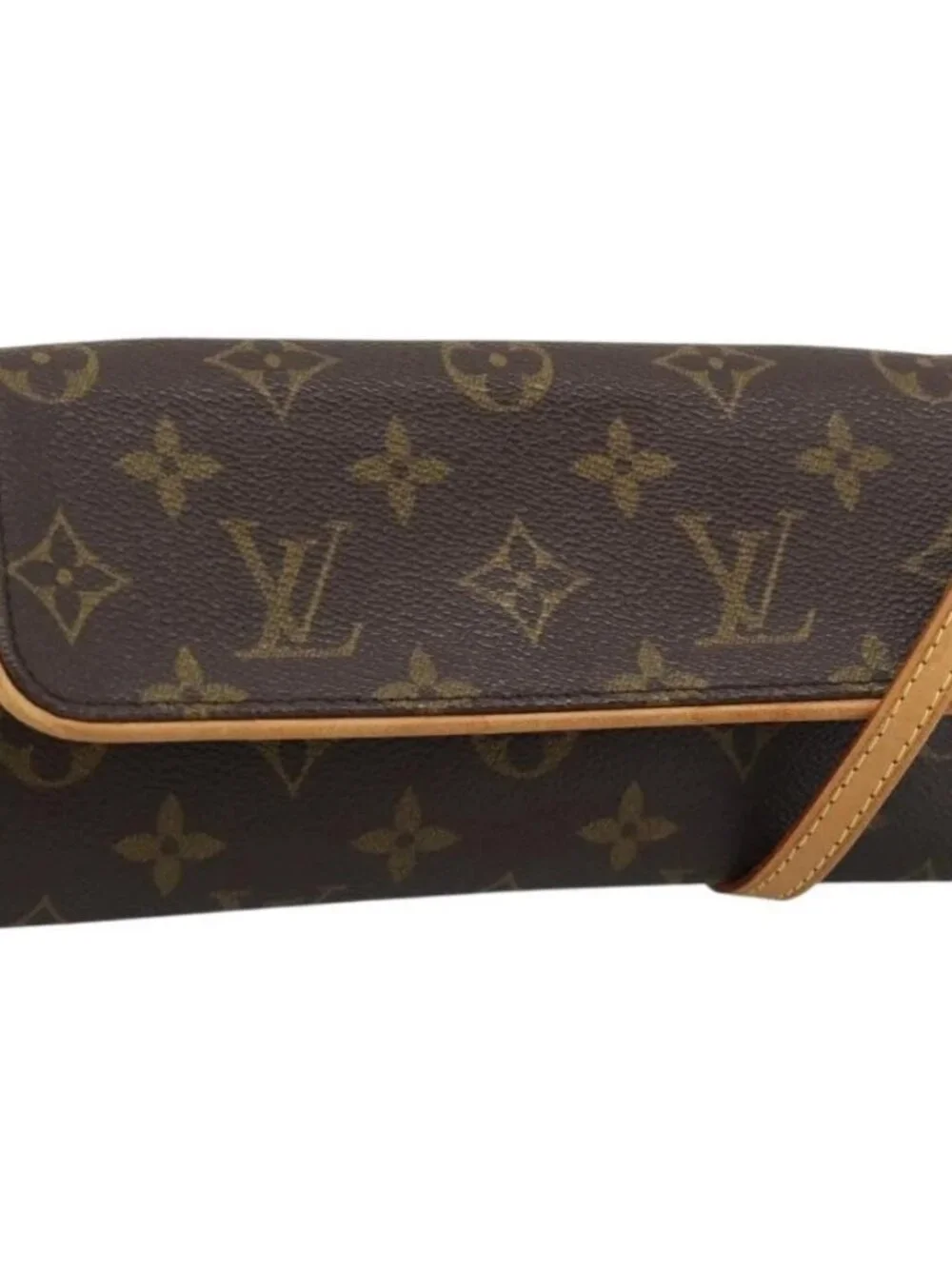 LOUIS VUITTON Monogram Pochette Twin PM Shoulder Bag M51854 LV Auth 186295V